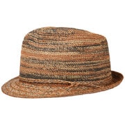 Raffia Crochet Trilby Straw Hat By Stetson