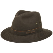 Hatteras Waxed Cotton Outdoor Cap By Stetson