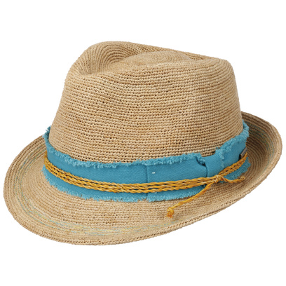 Crochet Raffia Fedora Straw Hat By Stetson 139 00