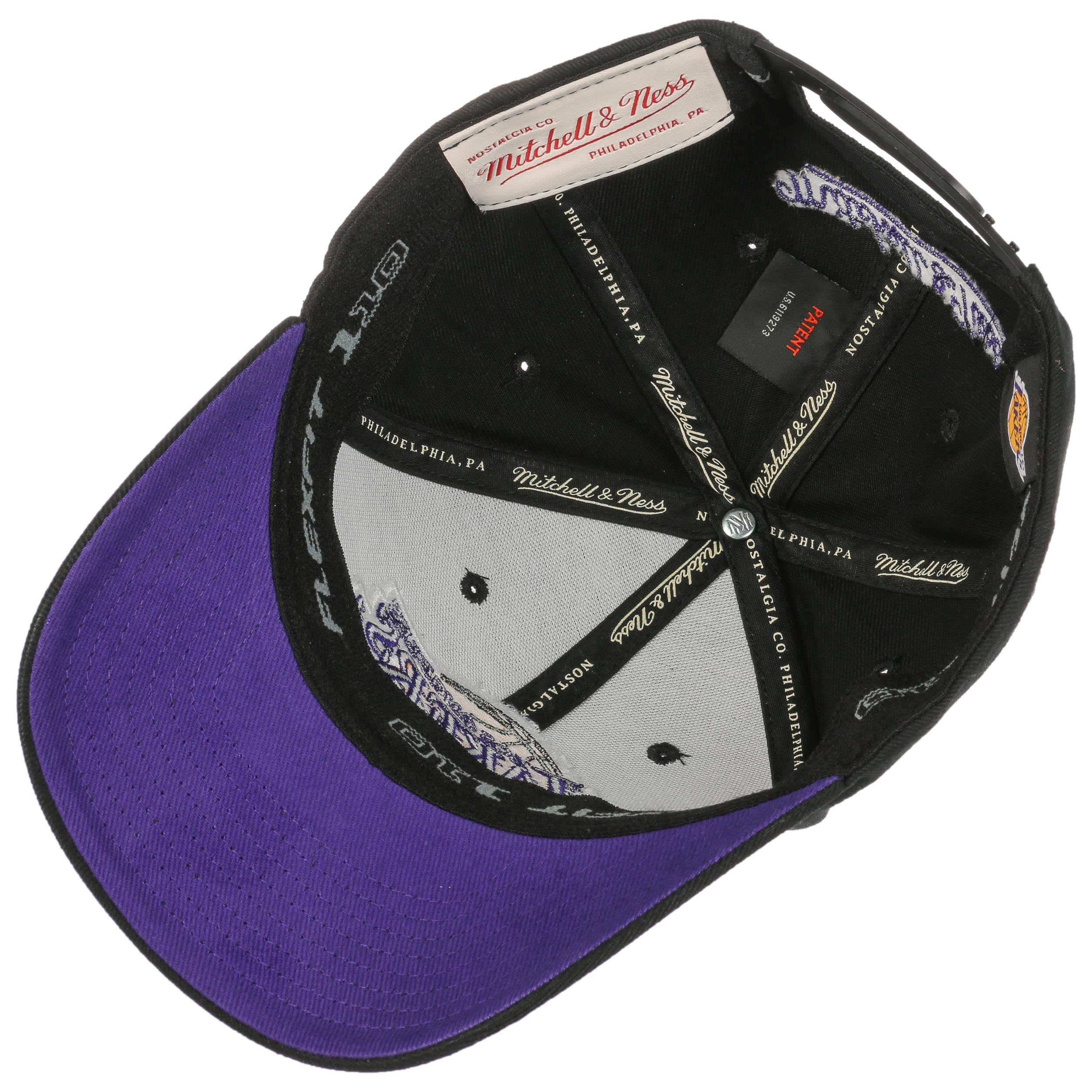 110 Team Lakers Cap by Mitchell & Ness