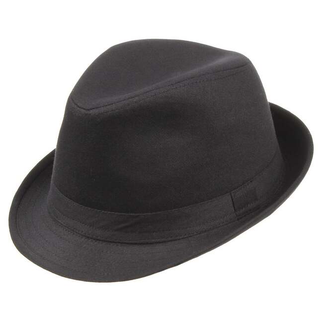 black trilby