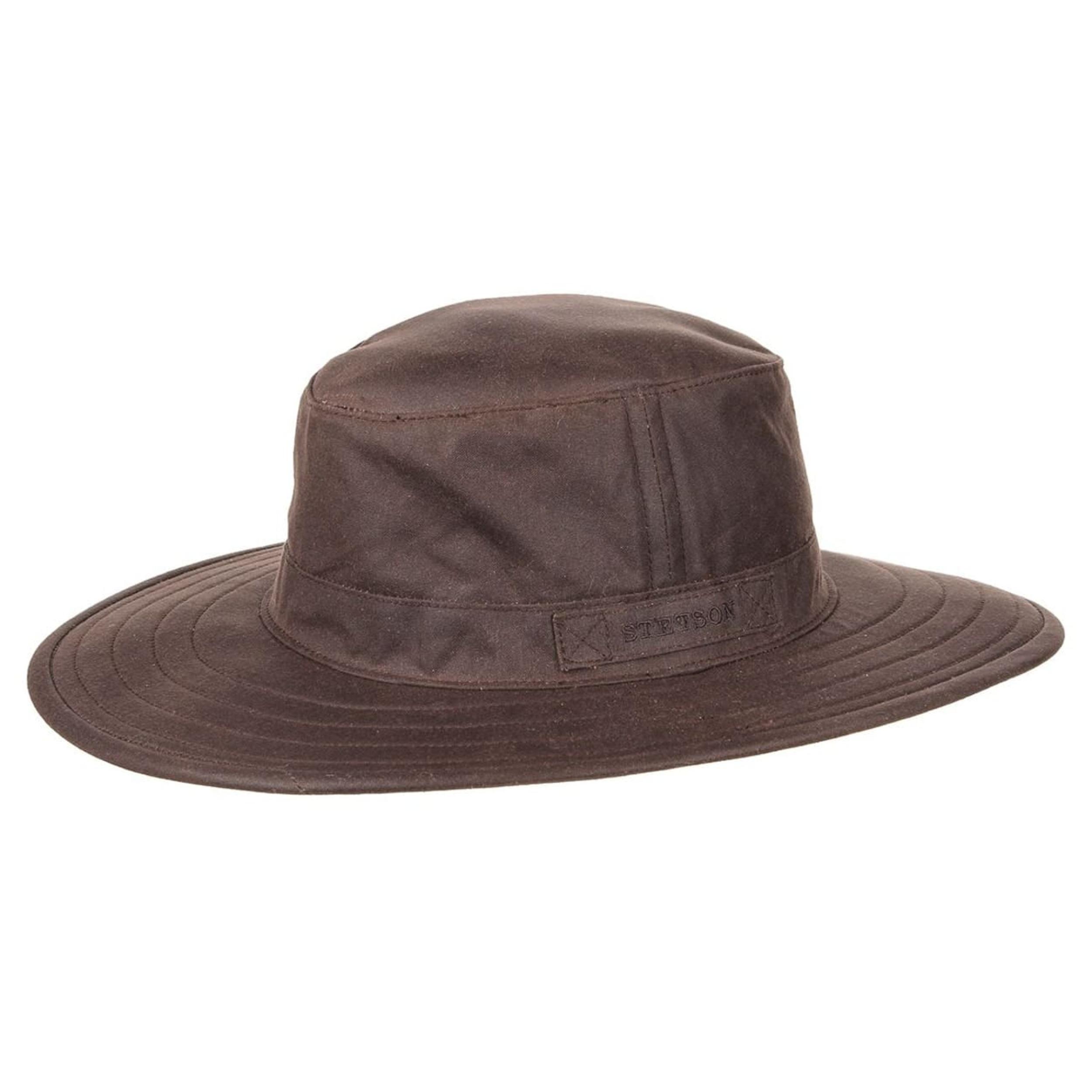 Pompano Waxed Cotton Hat by Stetson - 69,00