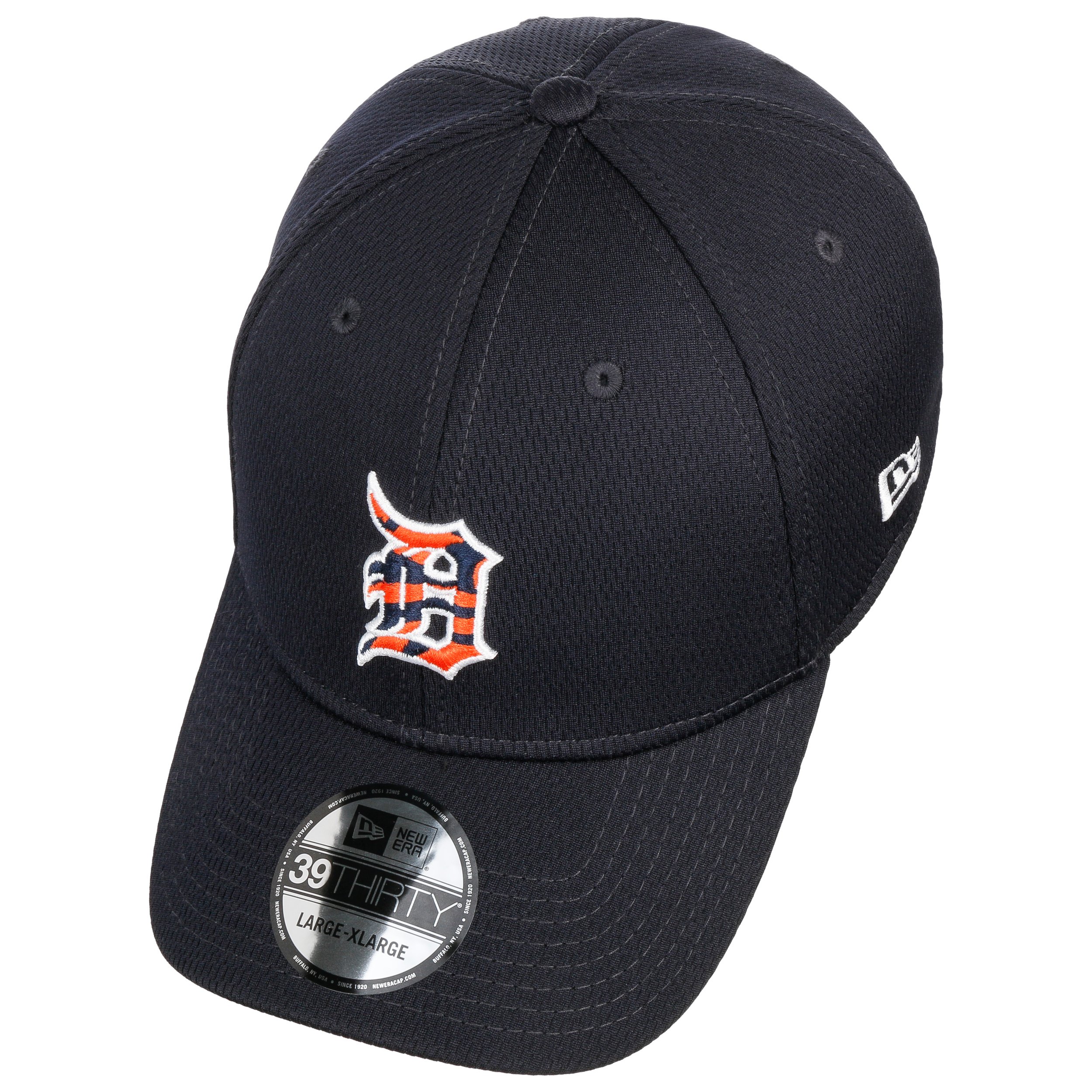 New Era Men's Detroit Tigers Batting Practice Black 39Thirty