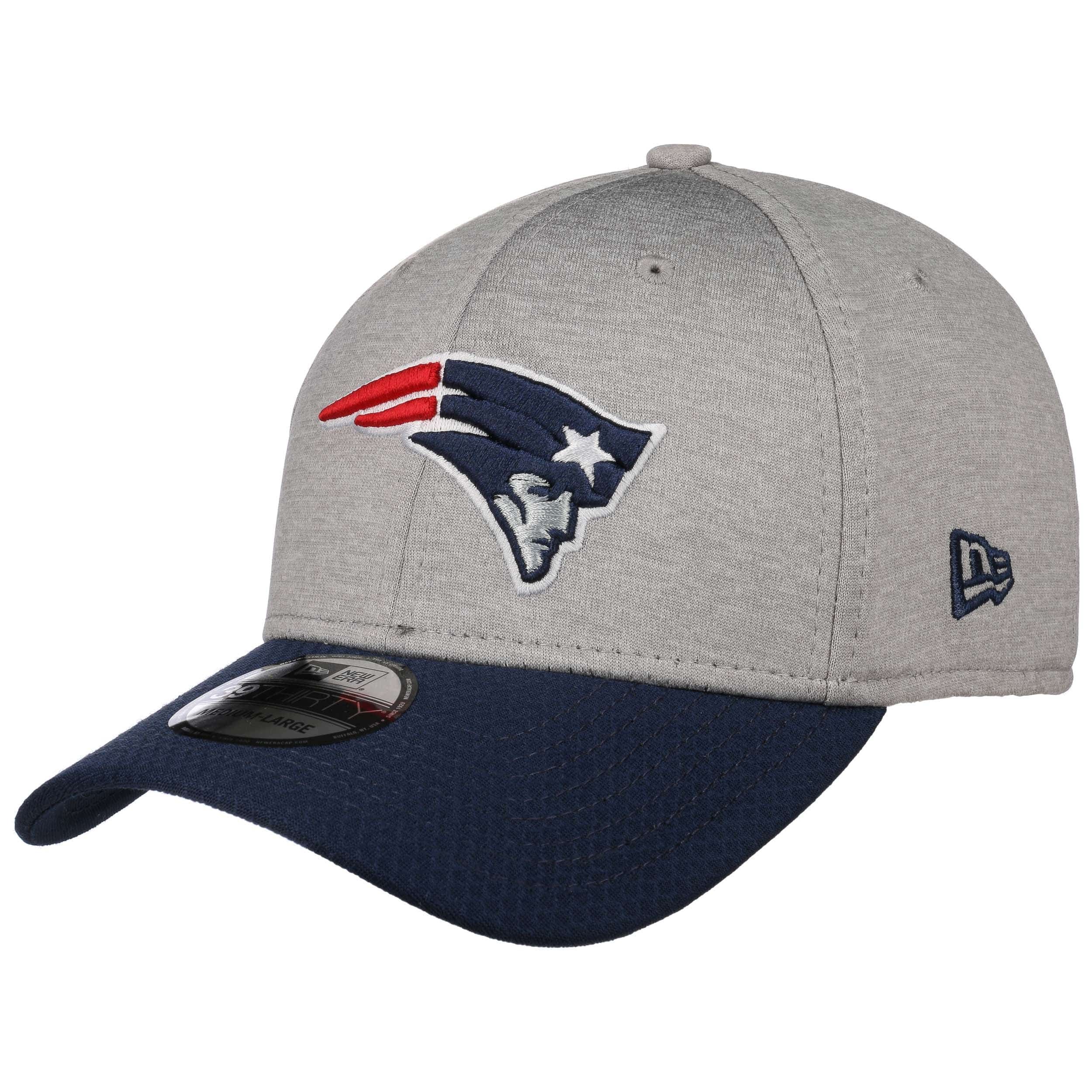 Casquette New Era 39thirty - New England Patriots - Collection Grey - Taille Stretch Fit