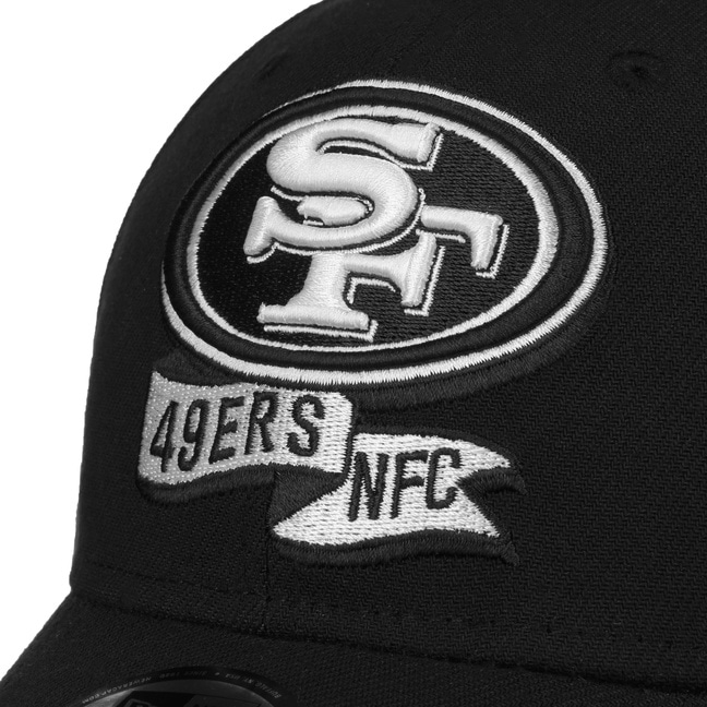 : NFL San Francisco 49ers BLK Classic 3930 Cap, Black