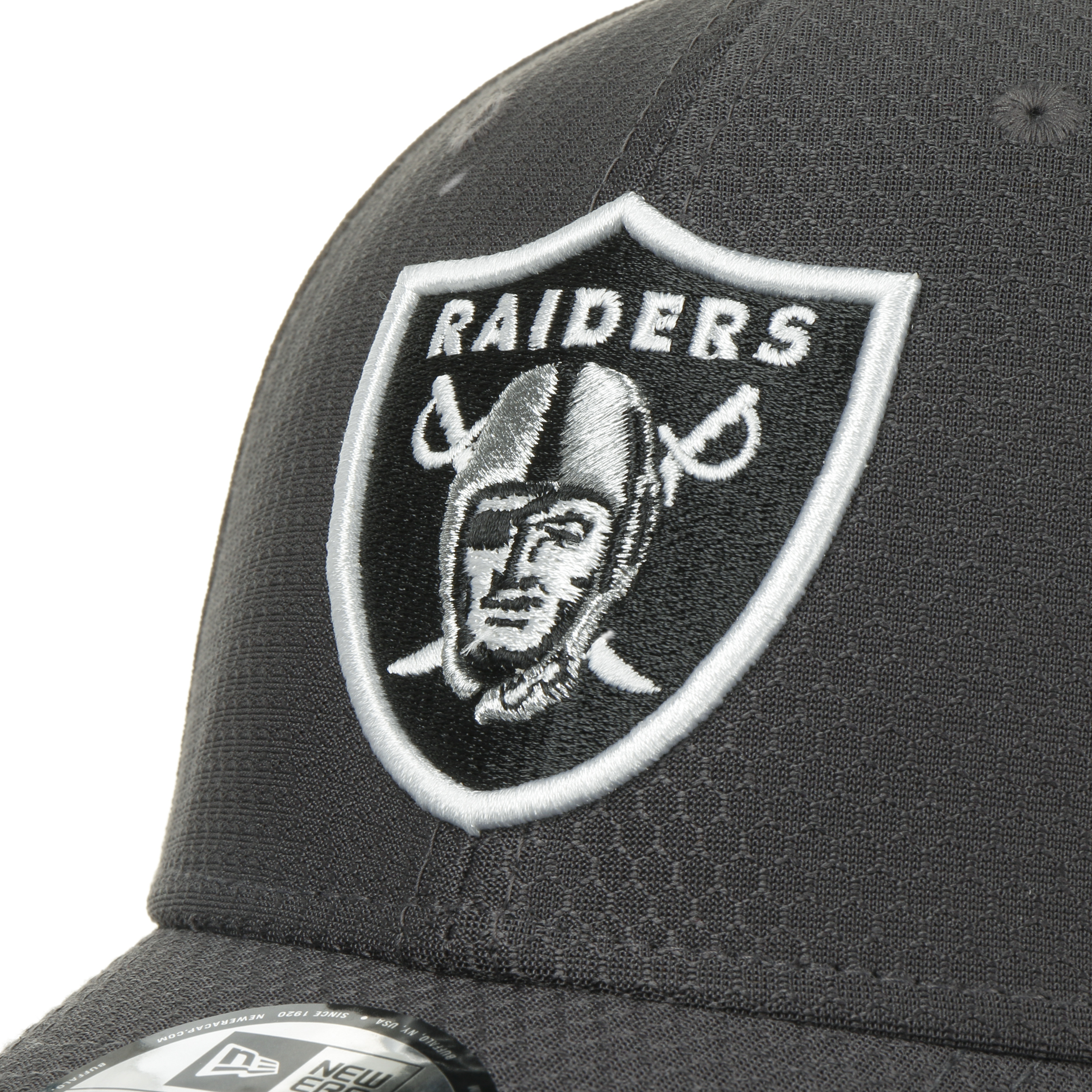 New era las Vegas Raiders Gray Fitted hat M/L