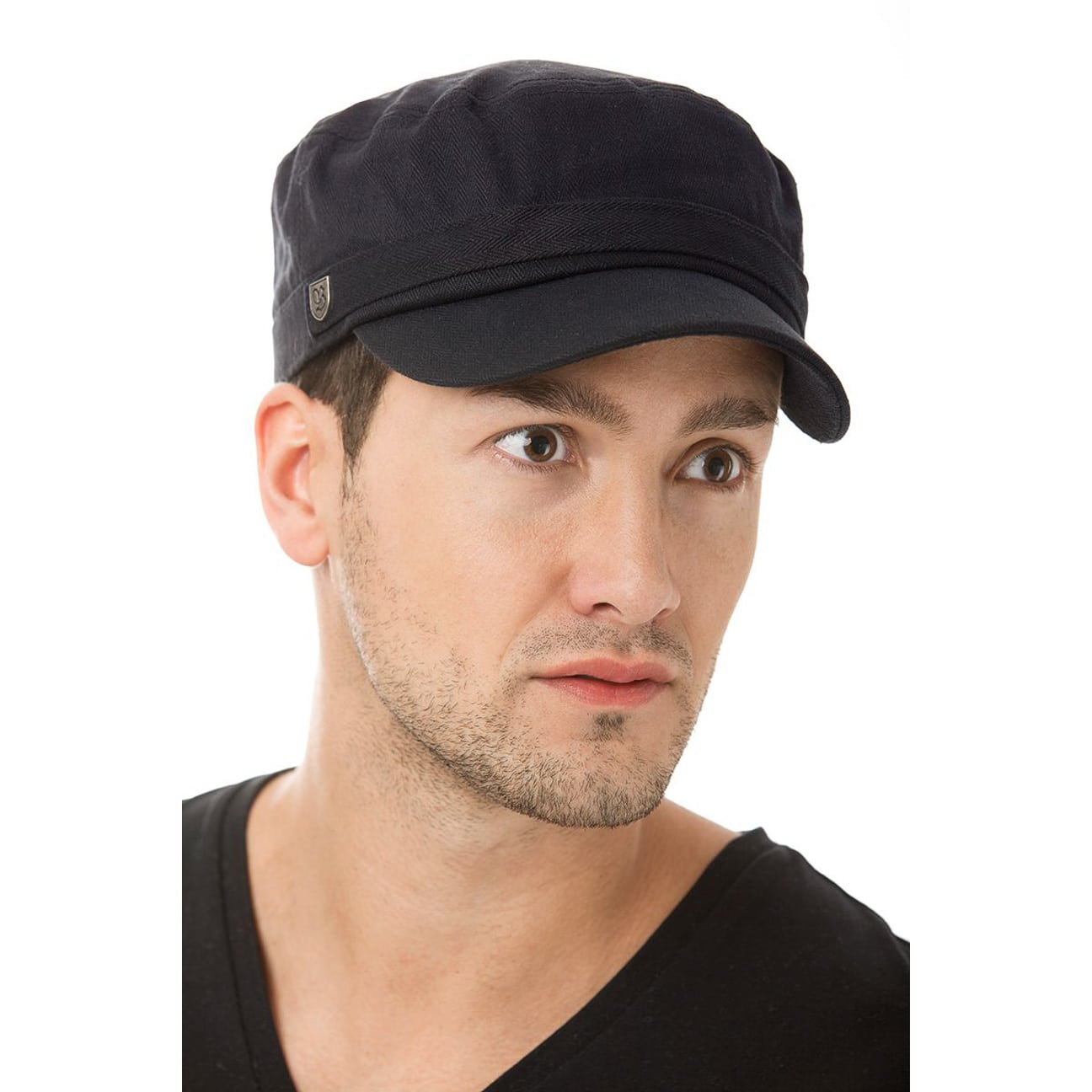 Busker Herringbone Army Cap by Brixton - Caps - hatshopping.com