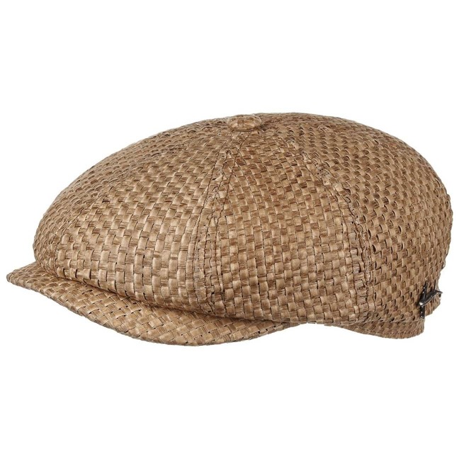 Hatteras Toyo Flat Cap by Stetson - 39,00