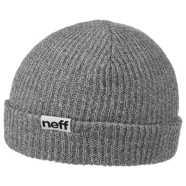 Neff Fold Heather Mütze - Lässige Beanie Aus 100% Polyacryl, Waschbar, Trendig