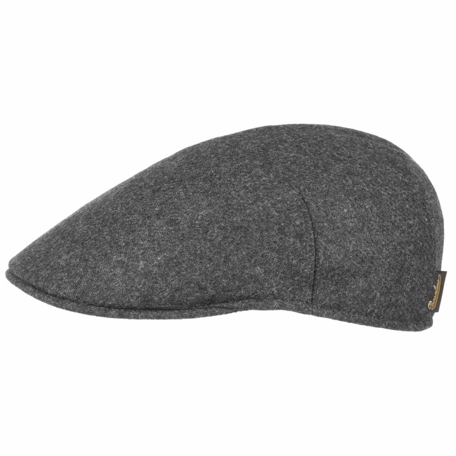 One Panel Wool Flat Cap by Borsalino 108,95