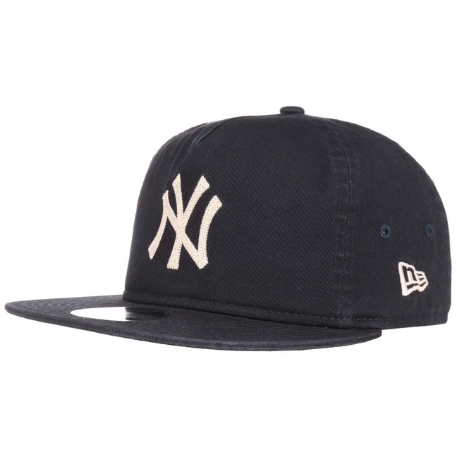 キャップ New Era MLB New York Yankees Basic Chain Embroidered Snapbac New Era Flat Brim 9FIFTY Embroidered Mesh New York Yankees