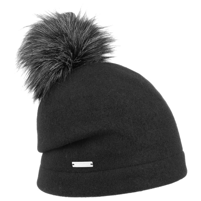 wool hat black