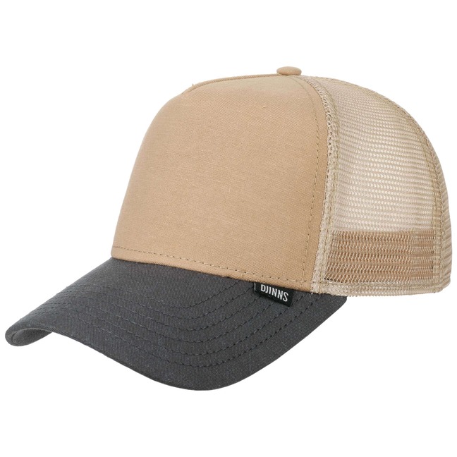 Djinns Hippy Canvas Hft Trucker Cap Djinns, HFT DNC Khaki #29434 : Djinns