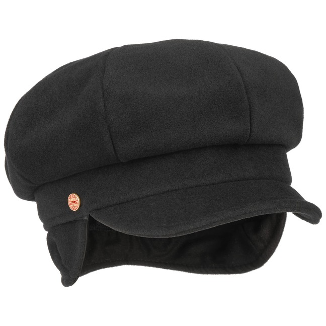 mens newsboy hat with ear flaps