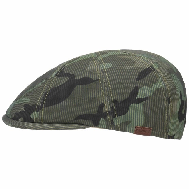 Camo Pattern Flexfit 504 Flat Cap by 