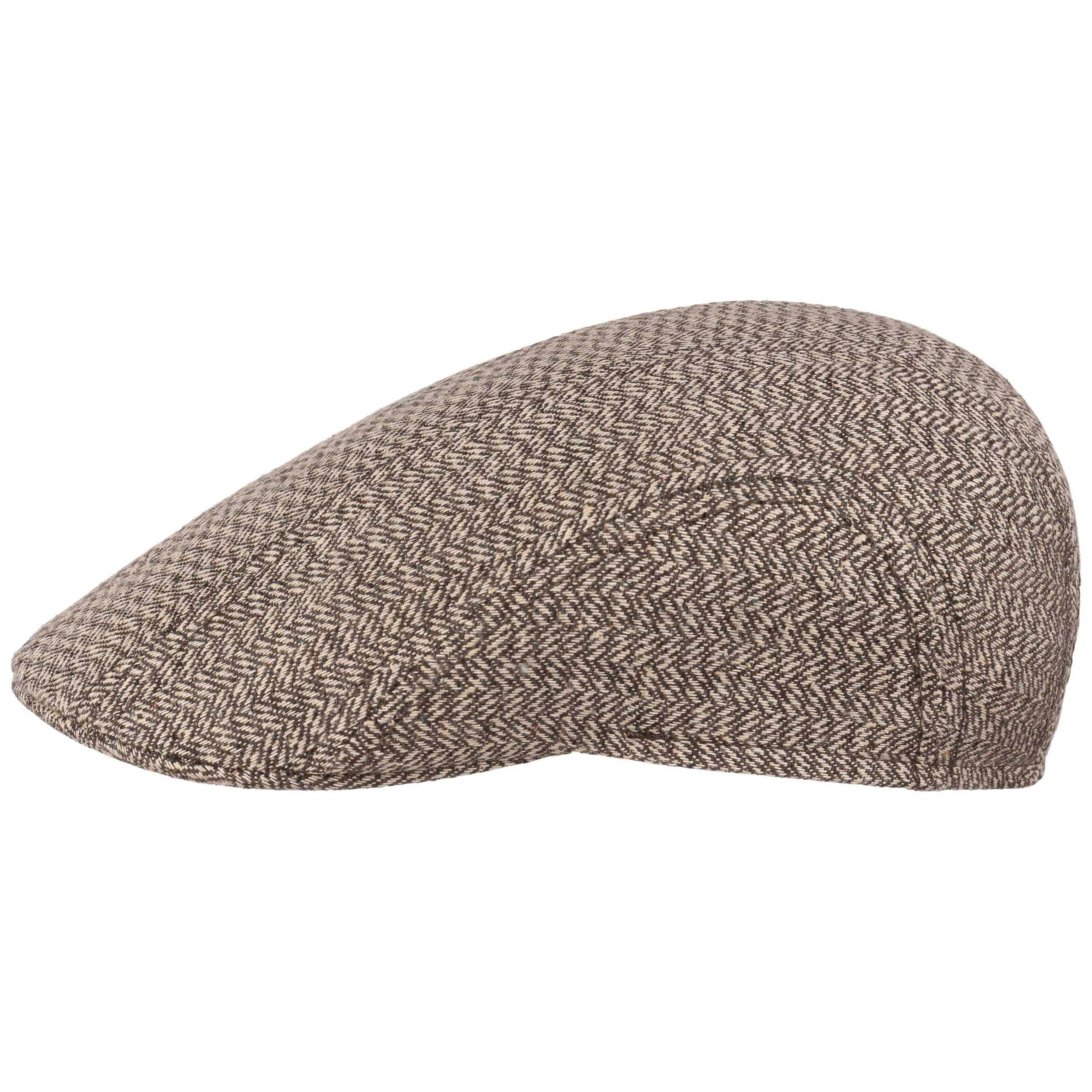 Heritage Silk Wool Flat Cap by Stetson - 79,00