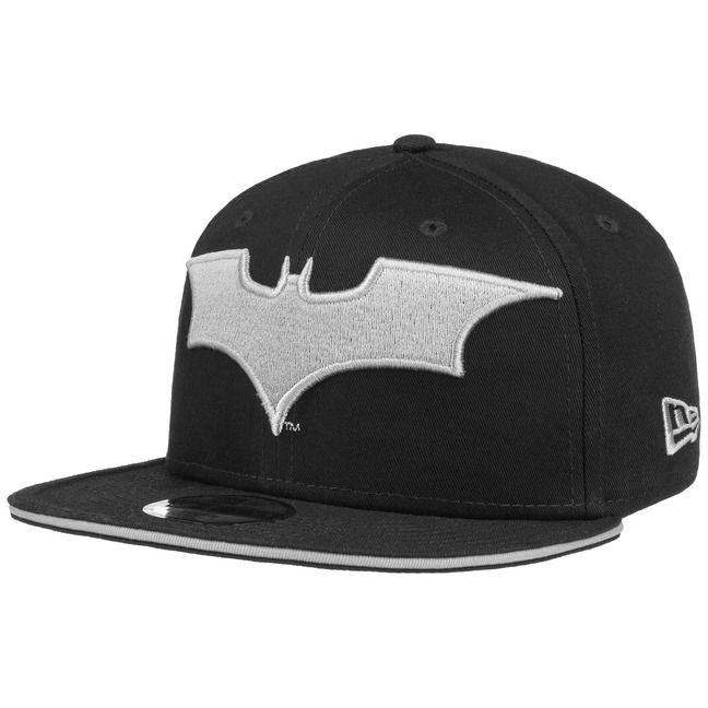 Cappellino New Era Batman 9Fifty Kids - Snapback Nero Con Ricamo DC Comics Per Bambini - Foto 2