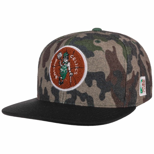 boston celtics camo hat