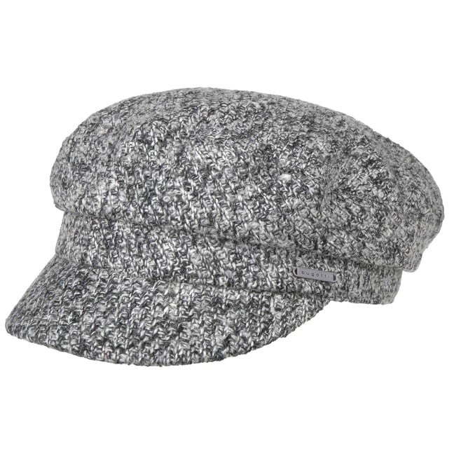 boys white flat cap