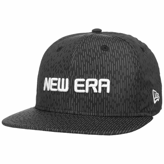 new era black camo cap