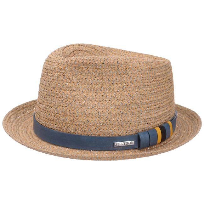 stetson fedora straw hats