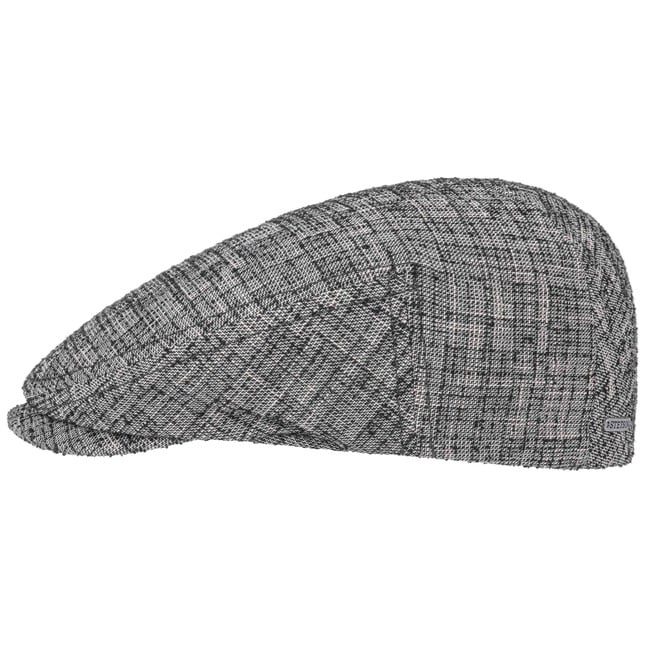 Woodfield Classic Cotton Flat Cap by Stetson - 69,00