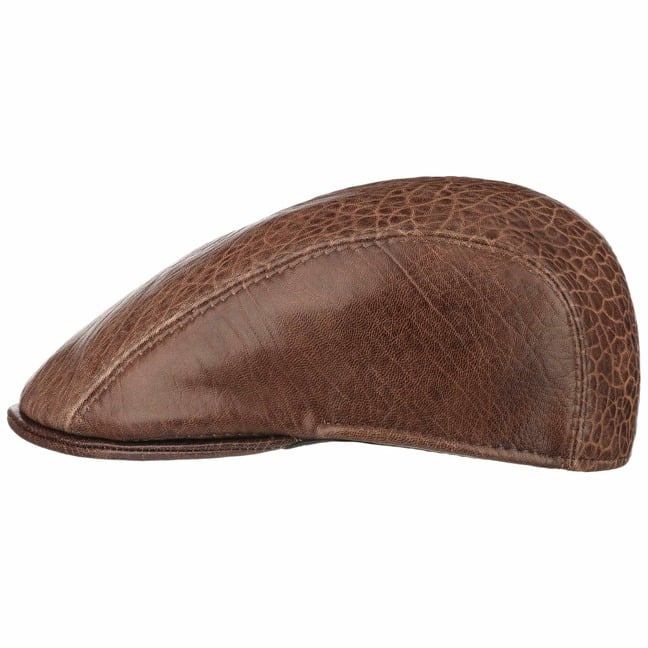 sheepskin flat cap