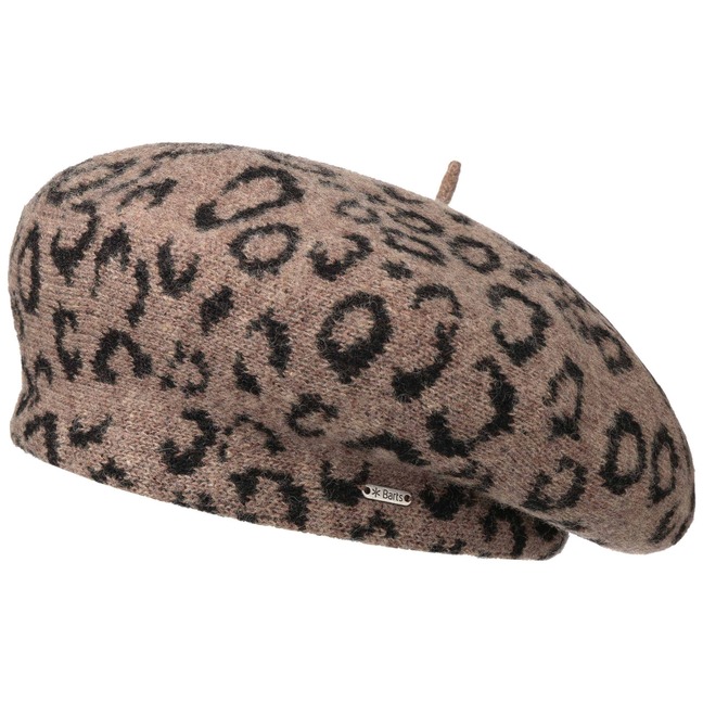 帽子 OLD STANDARDS - ANIMAL BIG BERET Leopard Women's Beret Leopard Cheetah Animal Print Size Adjustable | eBay