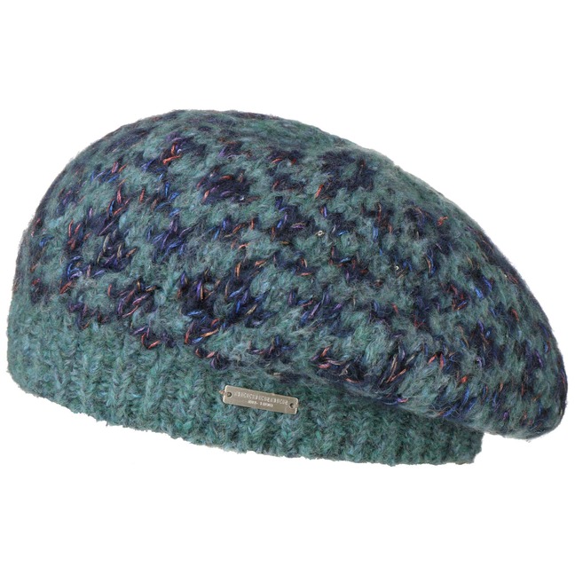 Shiny Hat Spark Sequins Knit Beret Women Glittering Spring