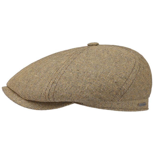 Hayton Herringbone 6 Panel Flat Cap by Stetson 61,95