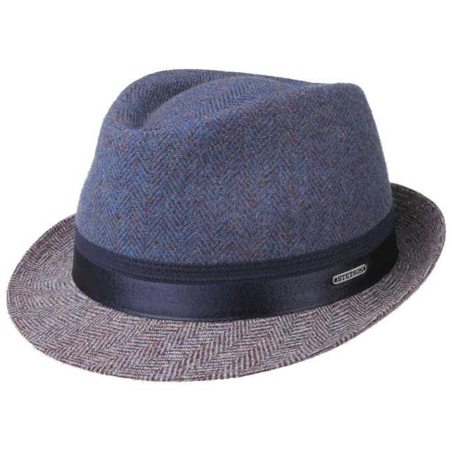 Herringbone Trilby Wool Hat by Stetson 99,00