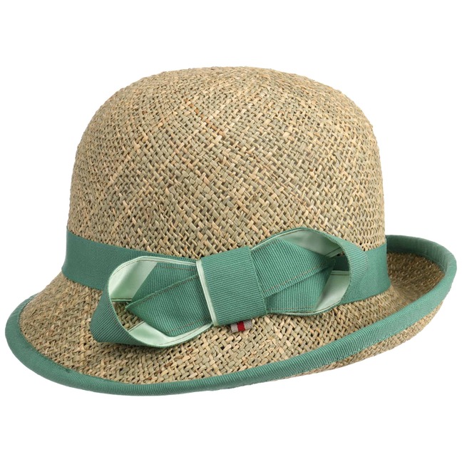 teal cloche hat