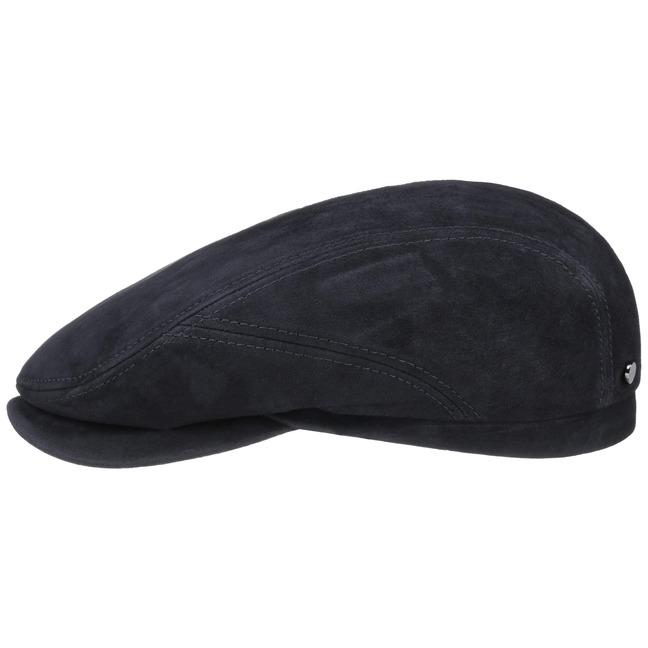 Goat Suede Flat Cap by Stetson - 199,00 €