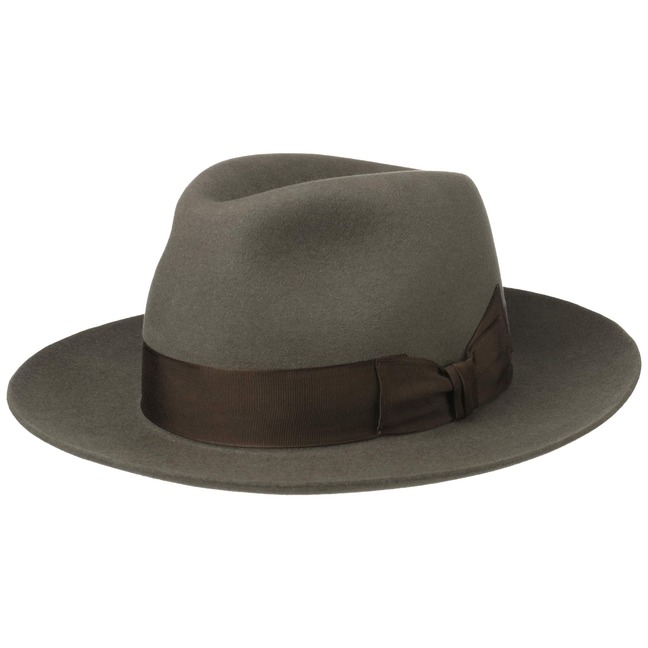 Wide Brim Fedora Fur Felt Hat by Akubra - 207,95