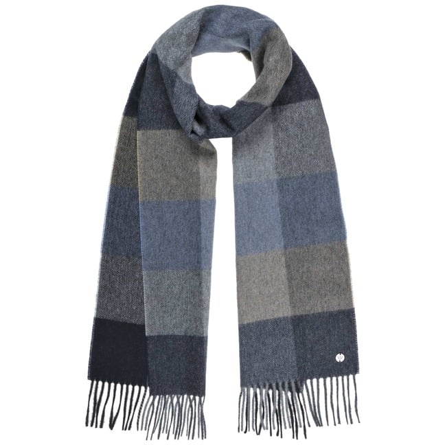 check wool scarf