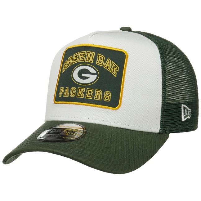 [New Era]★25SS★TPU L PATCH A-FRAME TRUCKER BALL CAP New Era Oval Patch White Black A Frame Trucker Snapback Cap