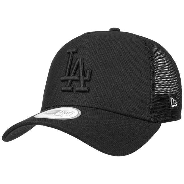 キャップ [New Era] LA Dodgers Logo Dunes A-Frame Trucker 9FIFTY Hat New Era Men's White Los Angeles Dodgers Logo Dunes A-Frame