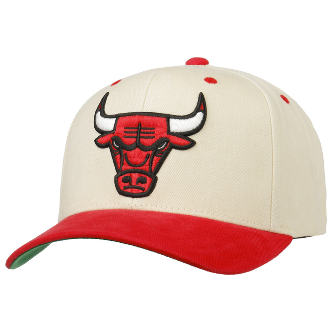 Mitchell & Ness, Accessories, Mitchell Ness Chicago Bulls Nba Snapback  Pro Crown Fit Red Black