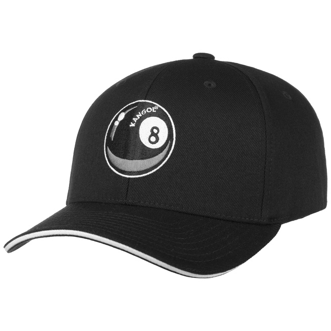 KANGOL 8ボールデザイン ブラックキャップ L/XL　80周年　限定 KANGOL 8ボールデザイン ブラックキャップ L/XL 80周年 限定