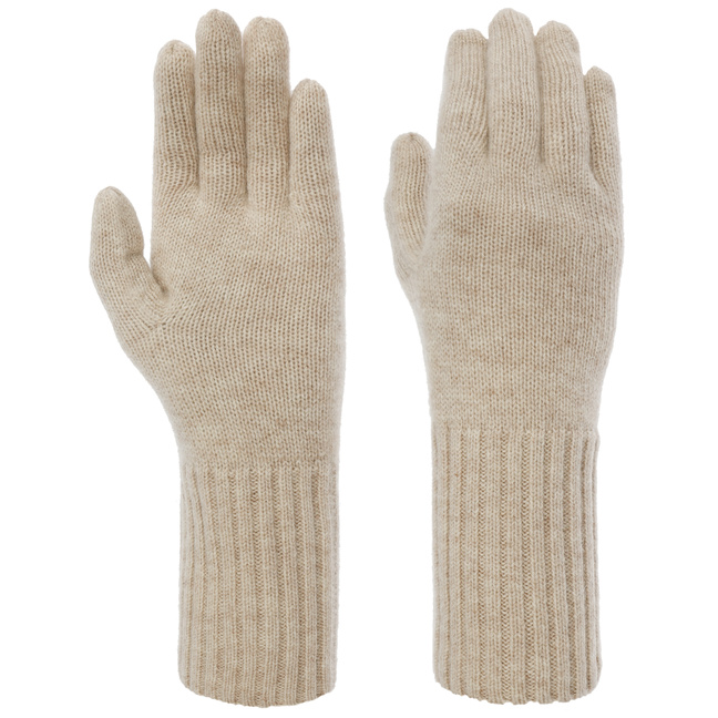 手袋 JILLSTUART WOOL CASHMERE FINGERHOLE GLOVES BBH6195 Cashmere Full-Fingered Gloves by Seeberger - 72,95 €