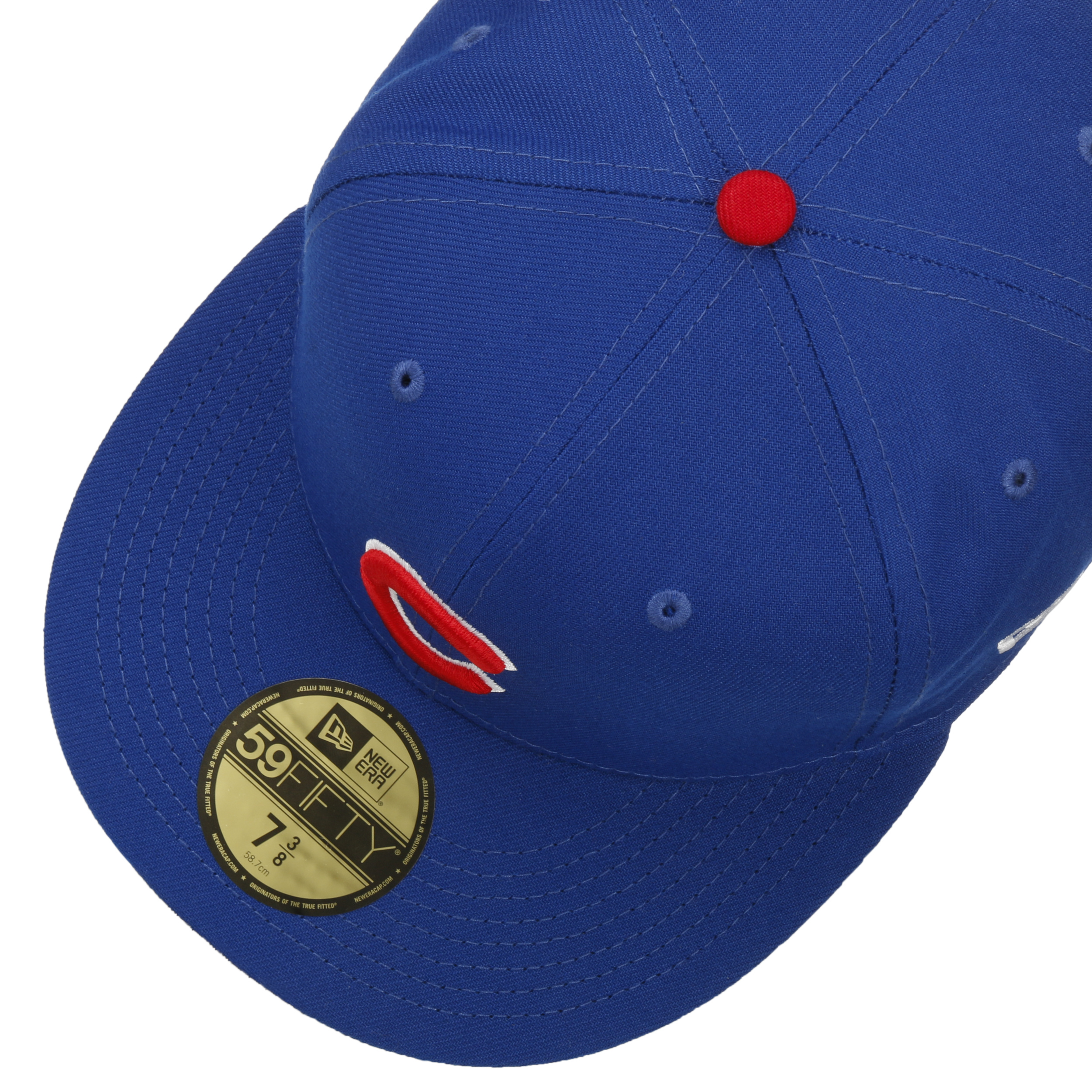 New Era Youth Chicago Cubs Blue Patch Knit