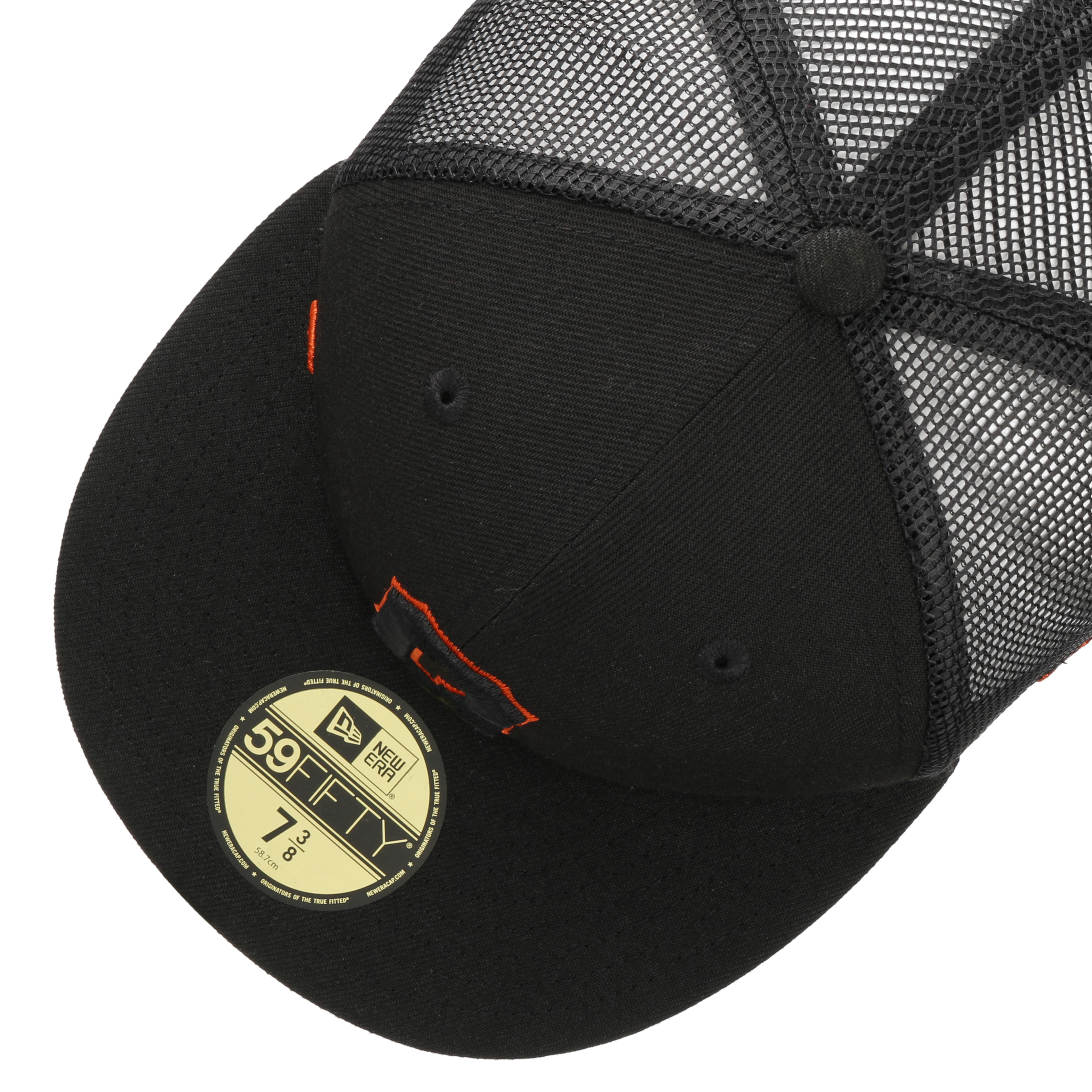 New Era Men's San Francisco Giants Batting Practice Black 59Fifty Fitted Hat