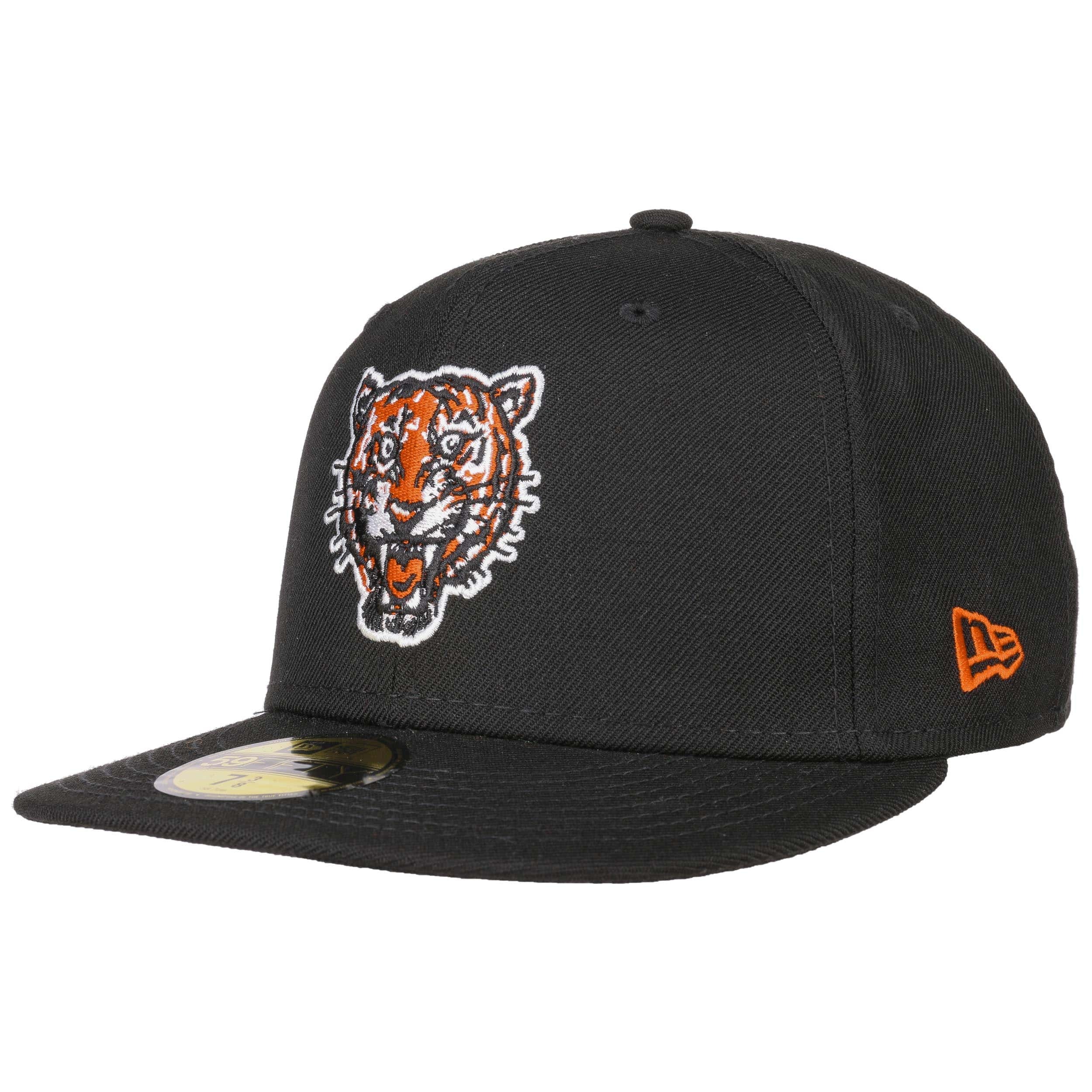 Official New Era Detroit Tigers MLB Double Logo OTC 59FIFTY Fitted