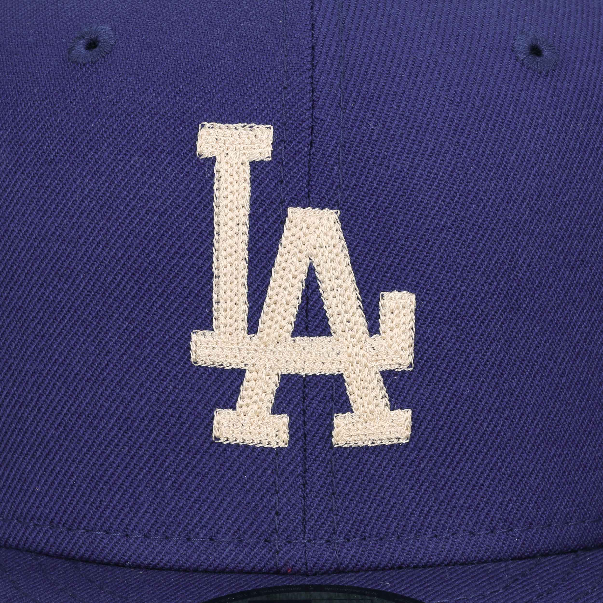 new era los angeles dodgers chain stitch fitted baseball hat