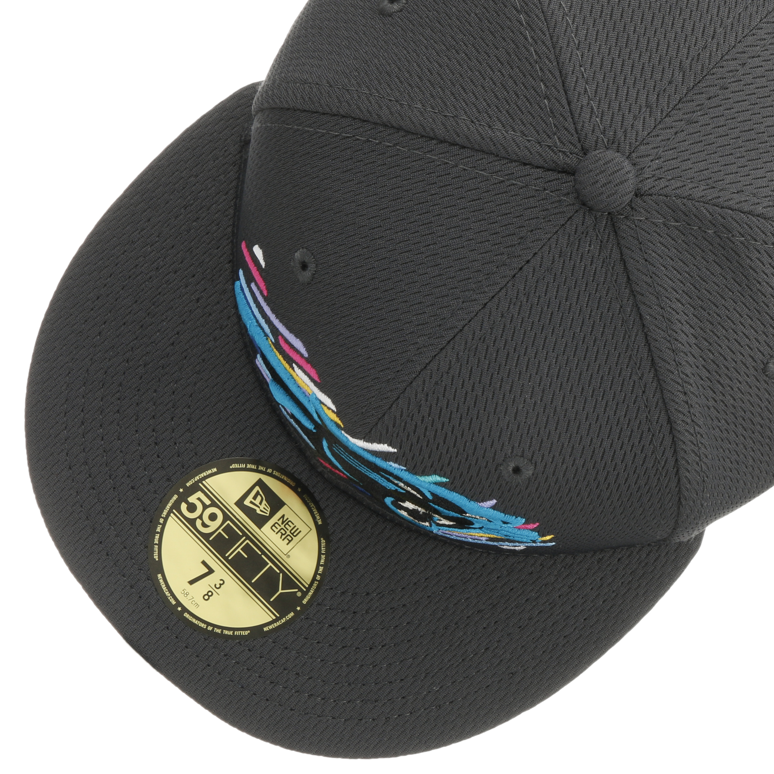 Carolina Panthers NFL21 Crucial Catch 9FIFTY Dark Grey Snapback - New Era