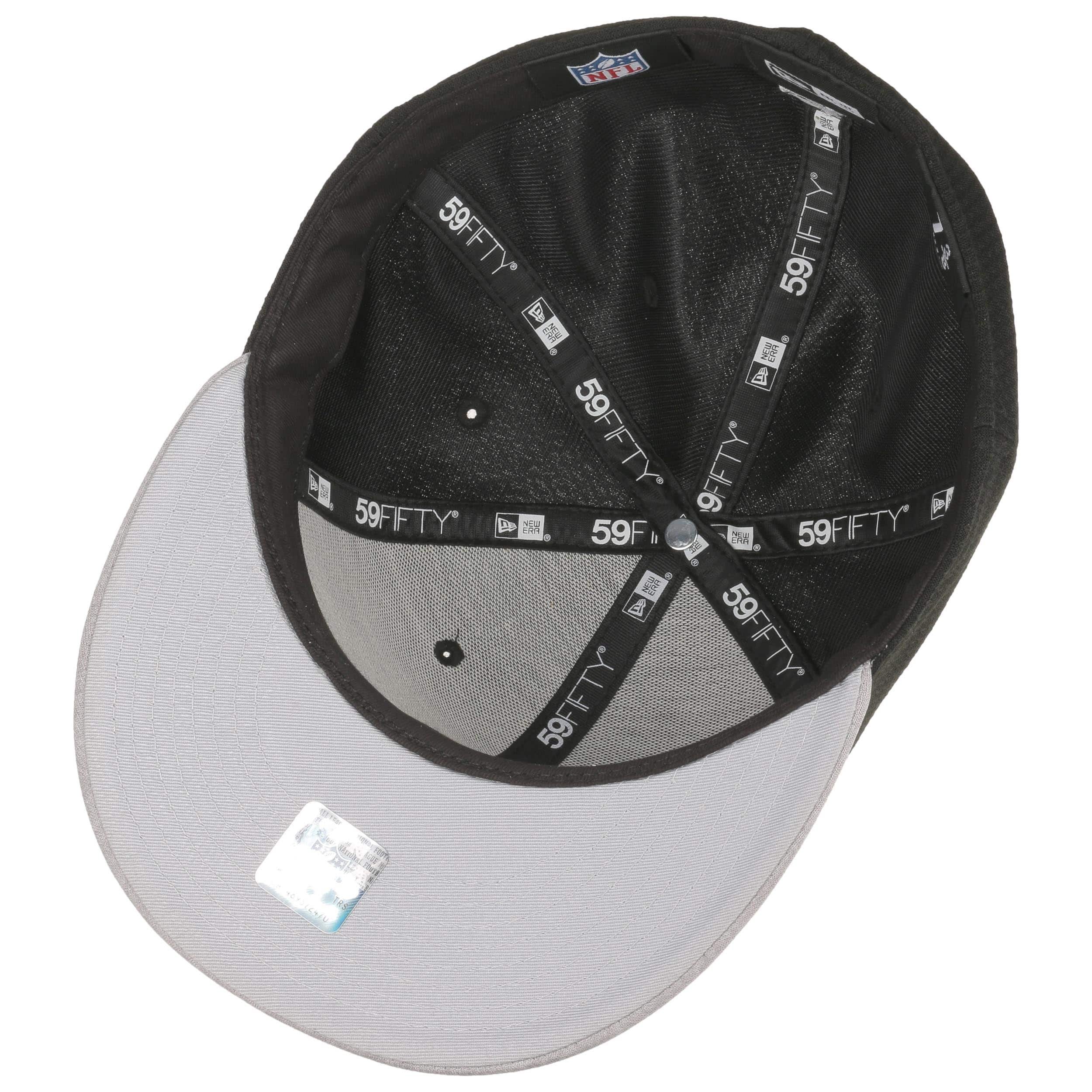 RAIDERS 59FIFTY キャップ Raiders Fitted New Era 59Fifty 98 Draft Black Graphite Grey Hat Cap Gr