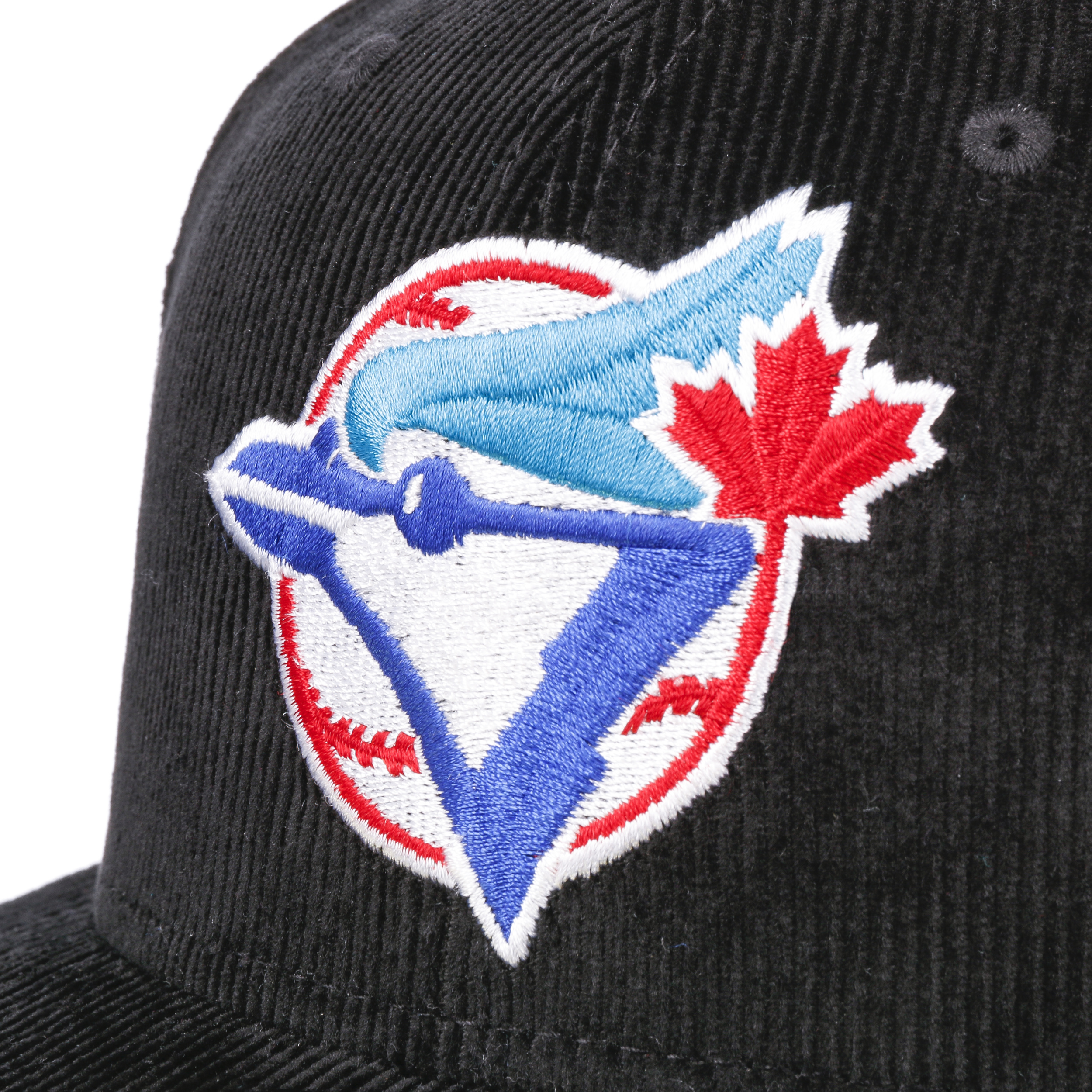 Toronto Blue Jays Cord Visor 59FIFTY Fitted Hat (Corduroy BRIM) 22 / 7 3/8