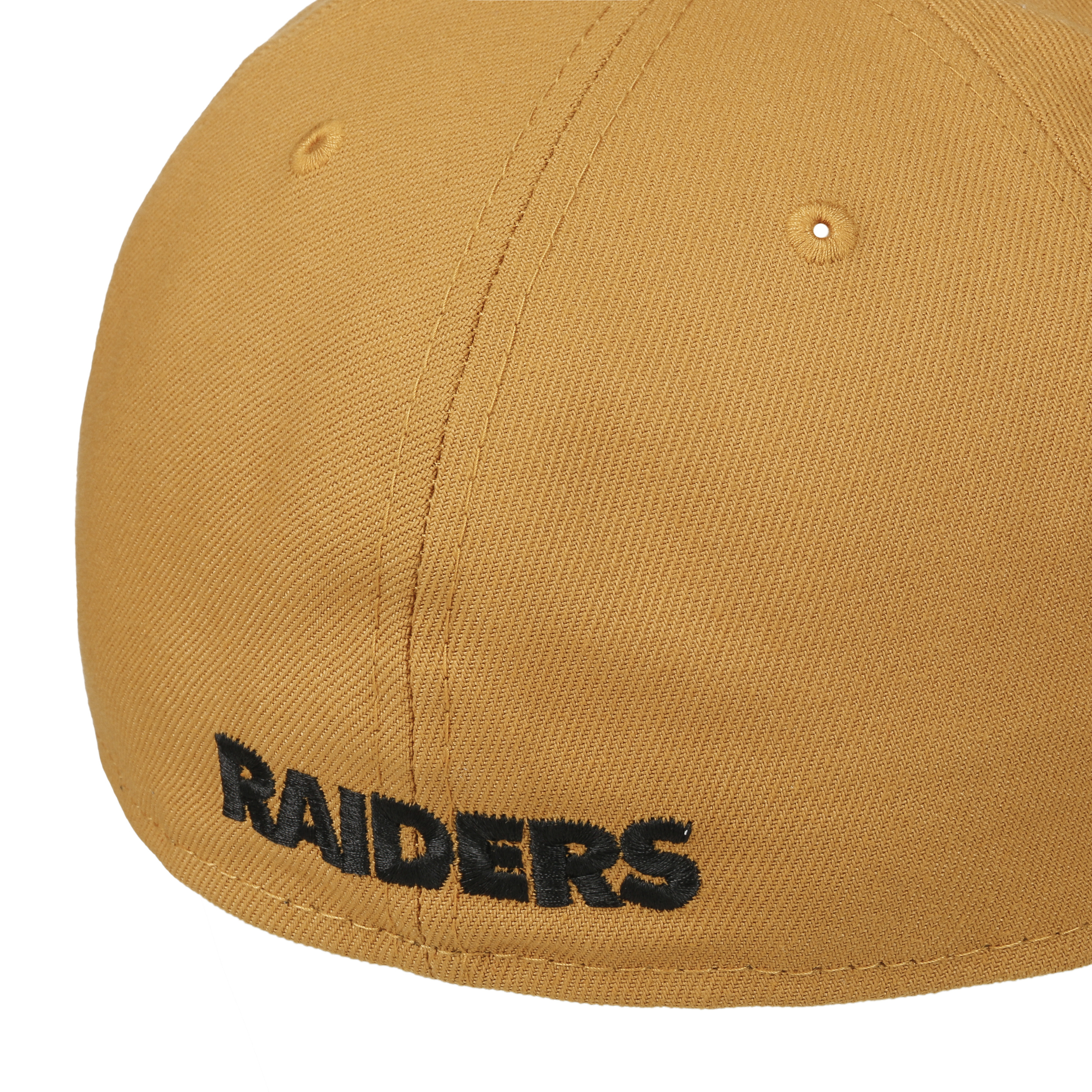 beige raiders hat