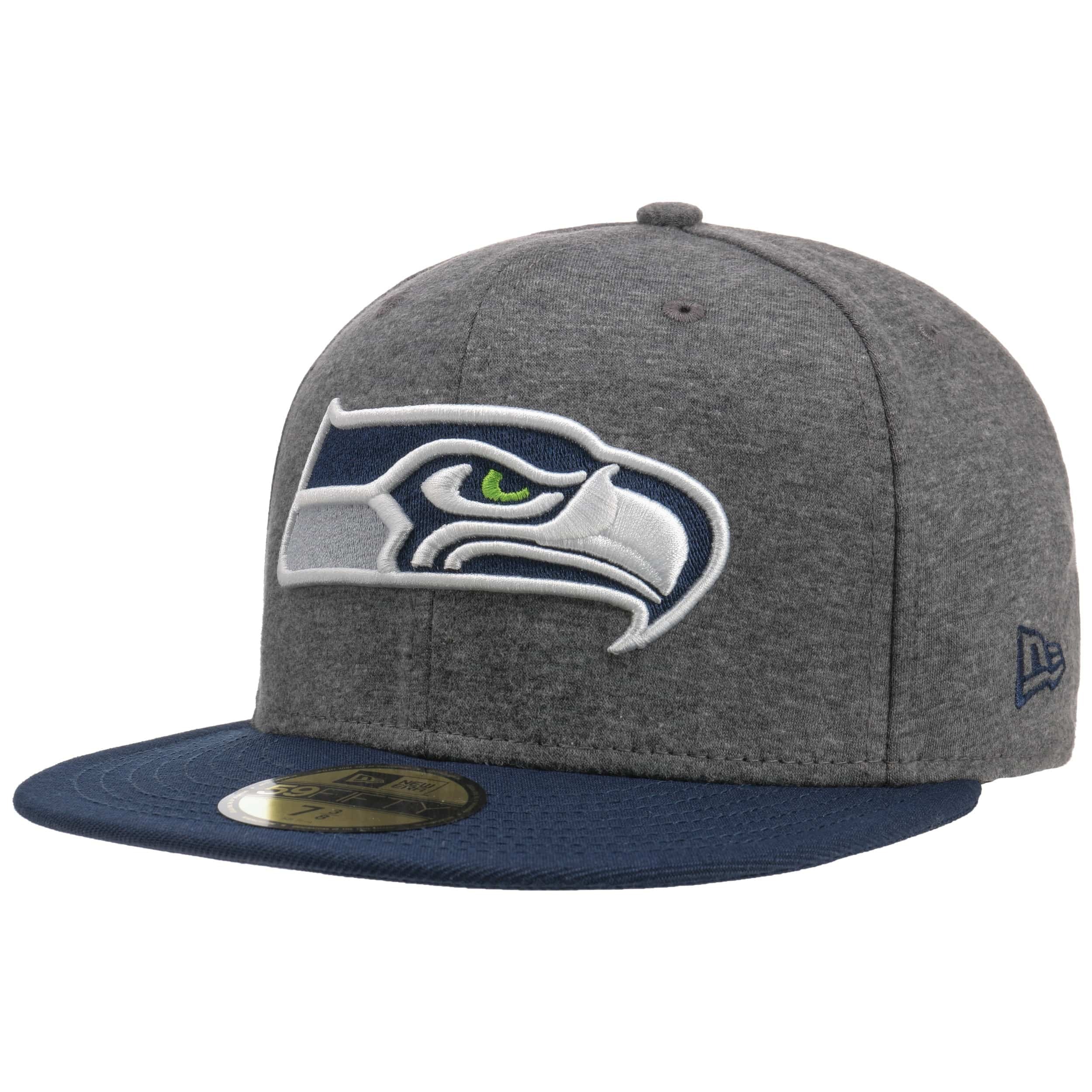 seahawks cap grey