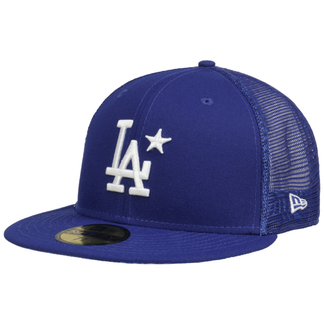 Blue New Era MLB 9FORTY LA Dodgers Trucker Cap